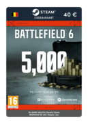 5 000 Battlefield Coins (Carte cadeau Steam) - BE