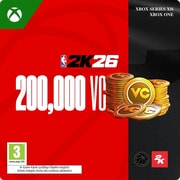 Pack de 200 000 VC (Monnaie virtuelle) NBA 2K26 - Xbox One / Xbox Series X|S - CH
