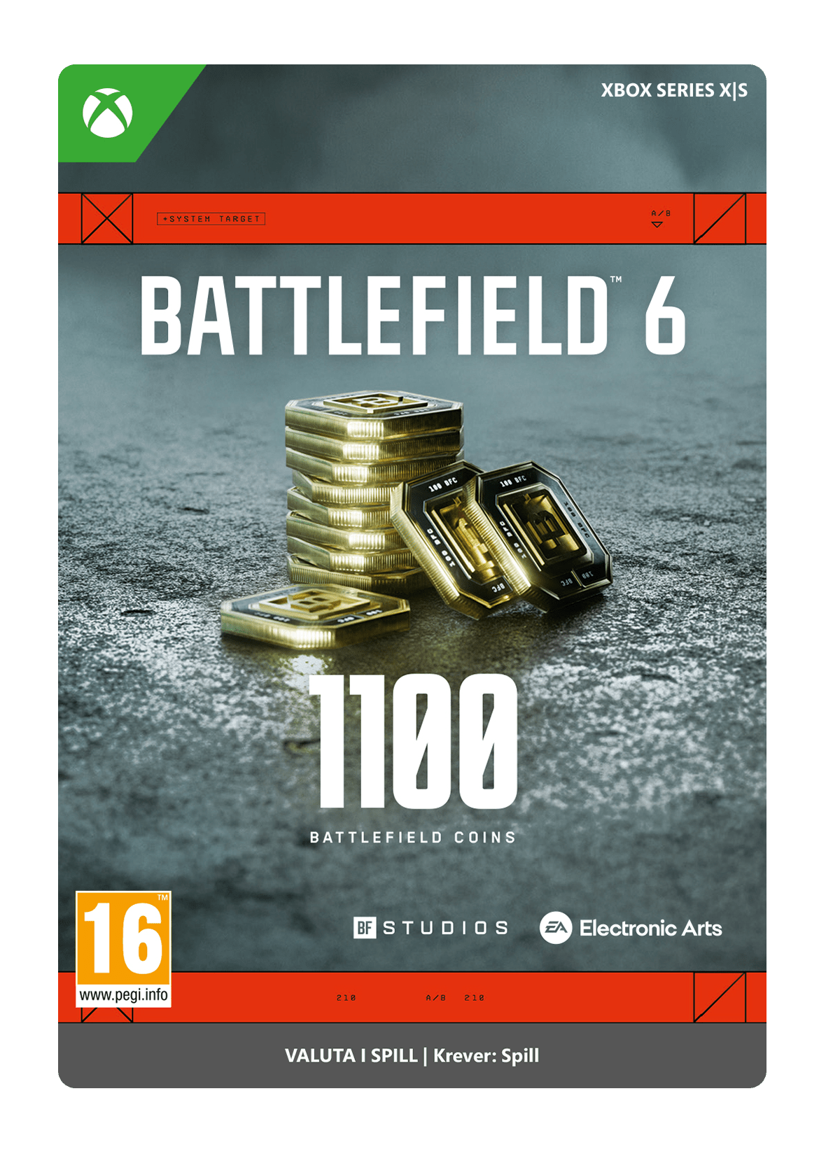 BATTLEFIELD 6 1100 BATTLEFIELD COINS