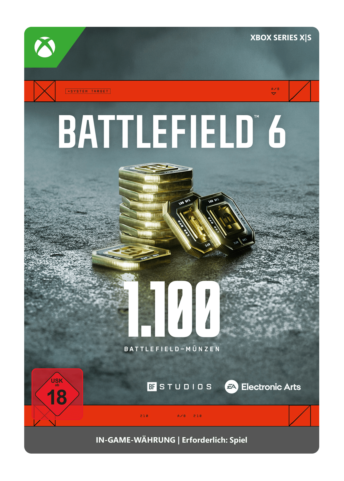 BATTLEFIELD 6 1.100 BATTLEFIELD-MÜNZEN
