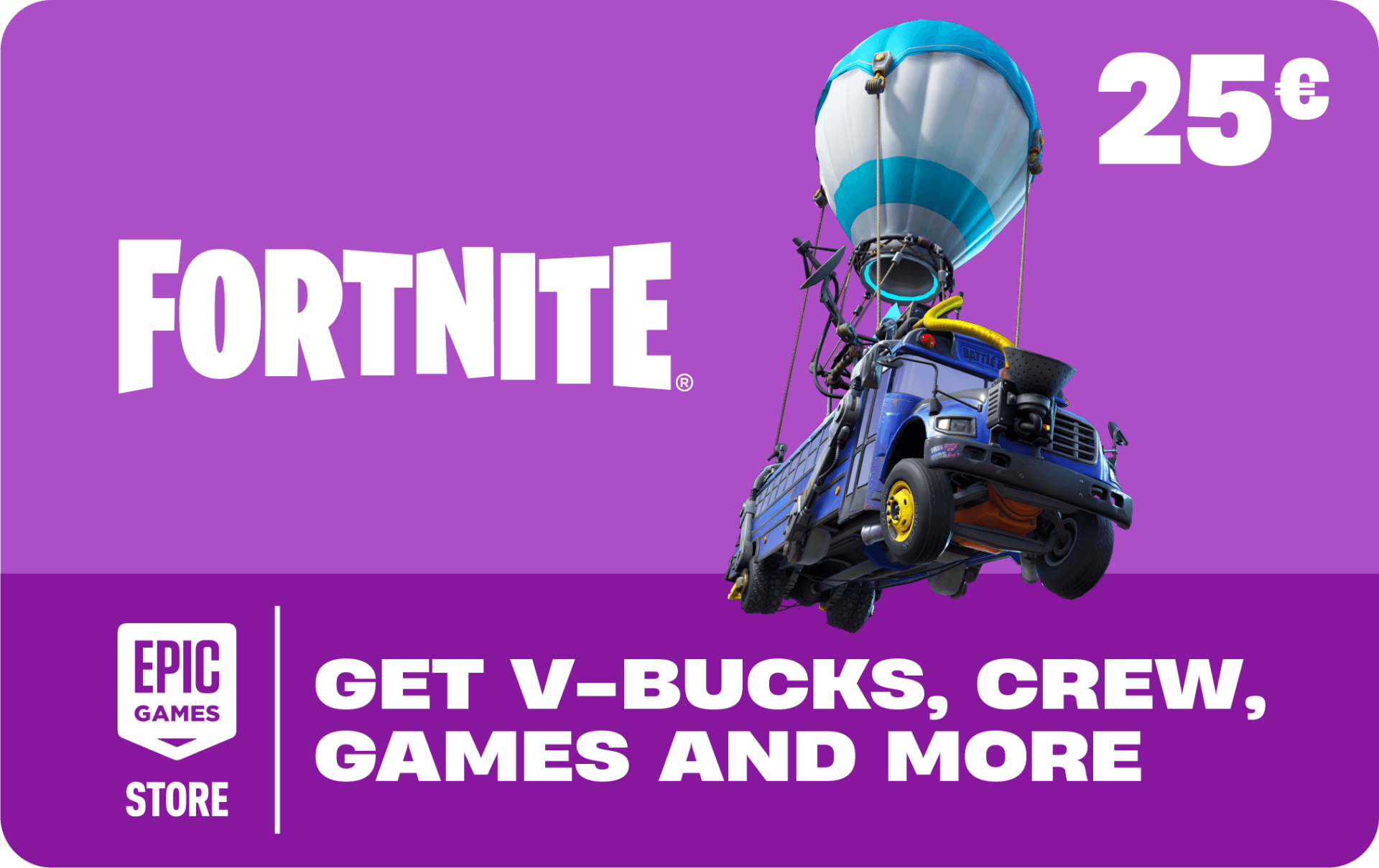 Buy Fortnite Gift Card 25€ | Startselect.com