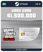 Great White Shark Card GTA Online (Steam-presentkort) - SE