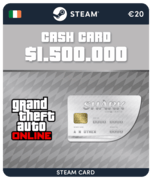 Great White Shark Card GTA Online (Steam Gift Card) - IE