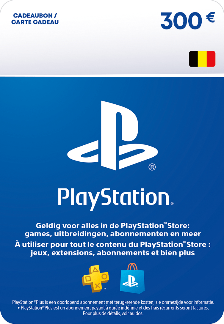 Carte Cadeau PlayStation Store 300€