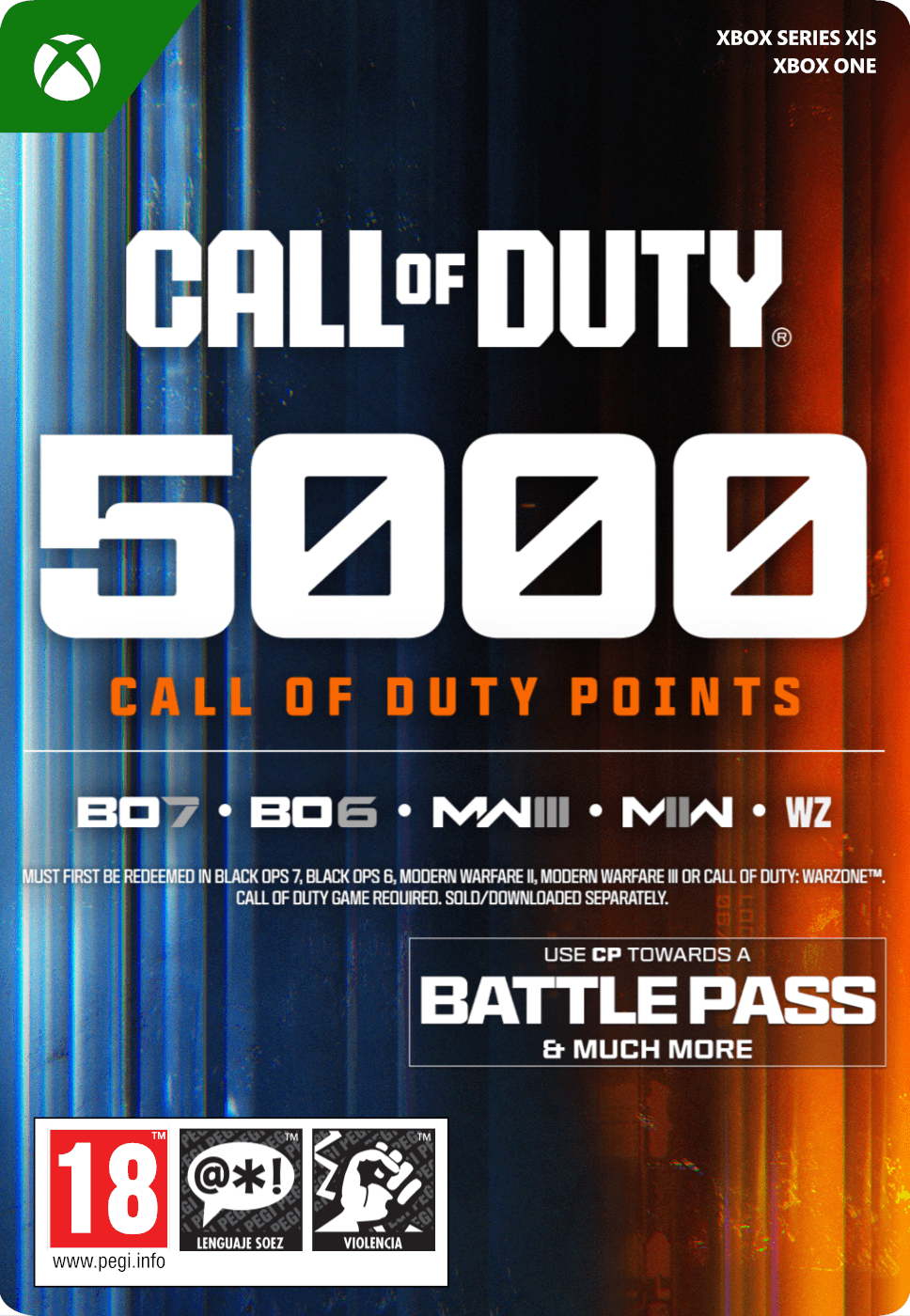 5000 PUNTOS CALL OF DUTY