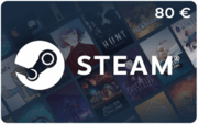 Steam Gift Card €80 - BE