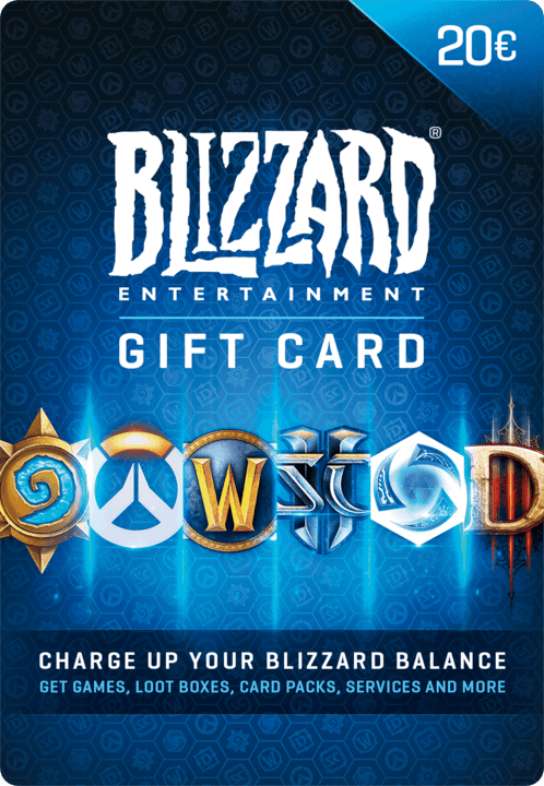 Battle.net Guthaben Kaufen | Blizzard-Guthaben ab 20€