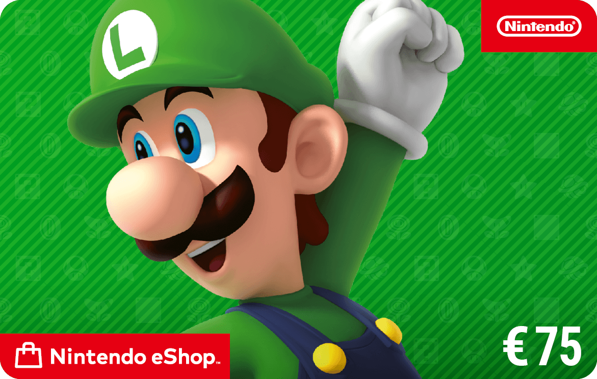 Nintendo eShop Card €75 | Nintendo eShop tegoed