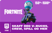 Variabel Fortnite gavekort - NO