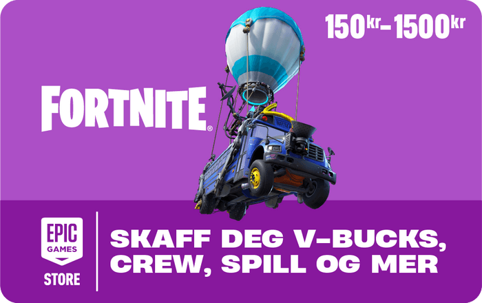 Variabel Fortnite gavekort