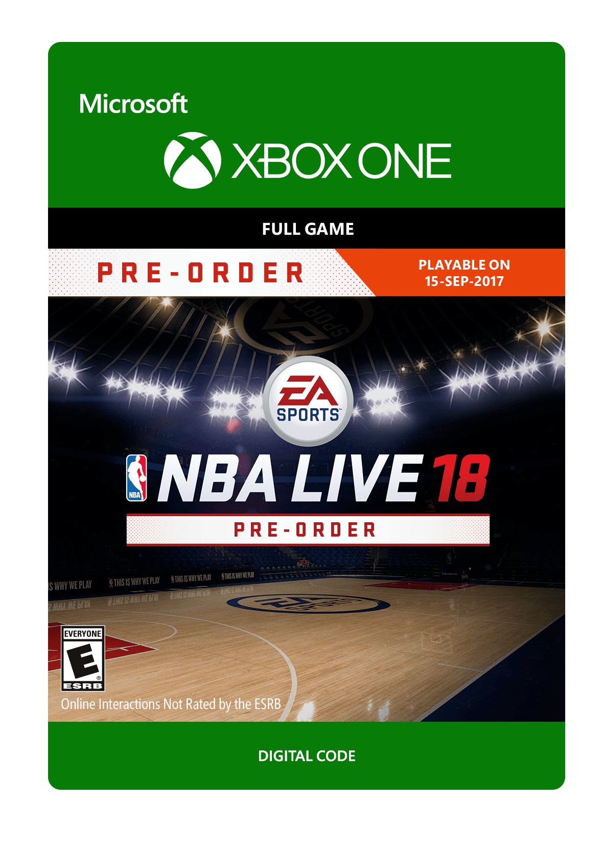 NBA LIVE 18 Xbox One Game – - Main Image