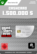 Great White Shark Card GTA Online (Xbox Series X|S) - Xbox Series X|S - DE