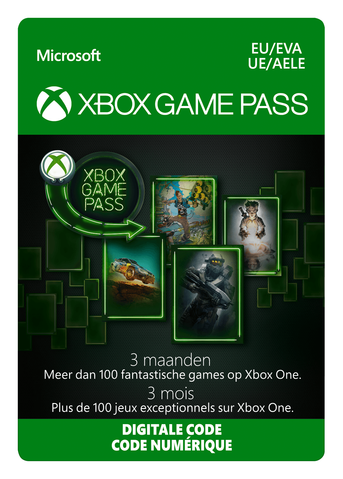 Xbox Game Pass abonnement 3 maanden game