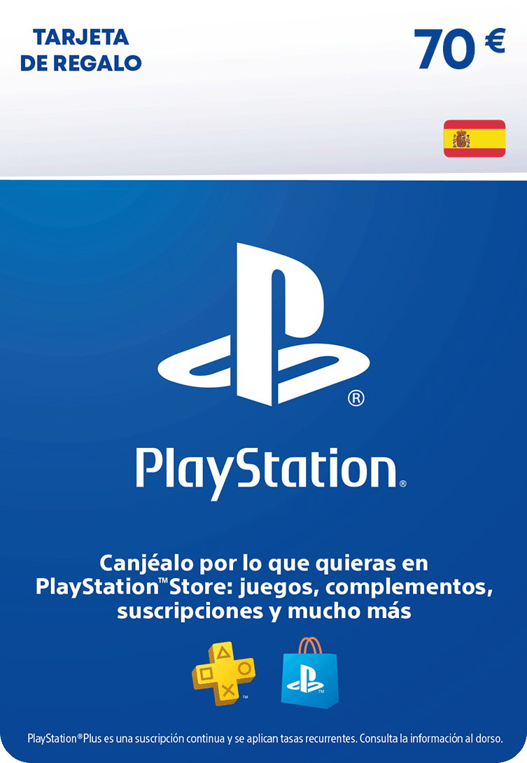 Tarjeta PlayStation 70€  | Tarjeta PSN