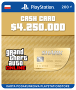 Whale Shark Card GTA Online (karta podarunkowa PSN) - PL