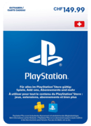 Carte Cadeau PlayStation Store CHF 149.99 - CH