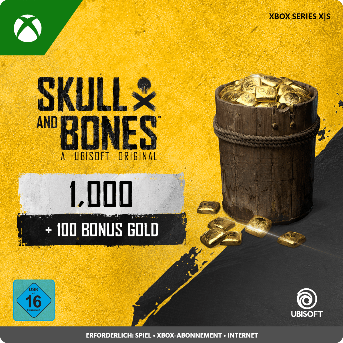 Skull and Bones 1.100 Gold