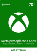 Karta przedpłacona Xbox 70 zł