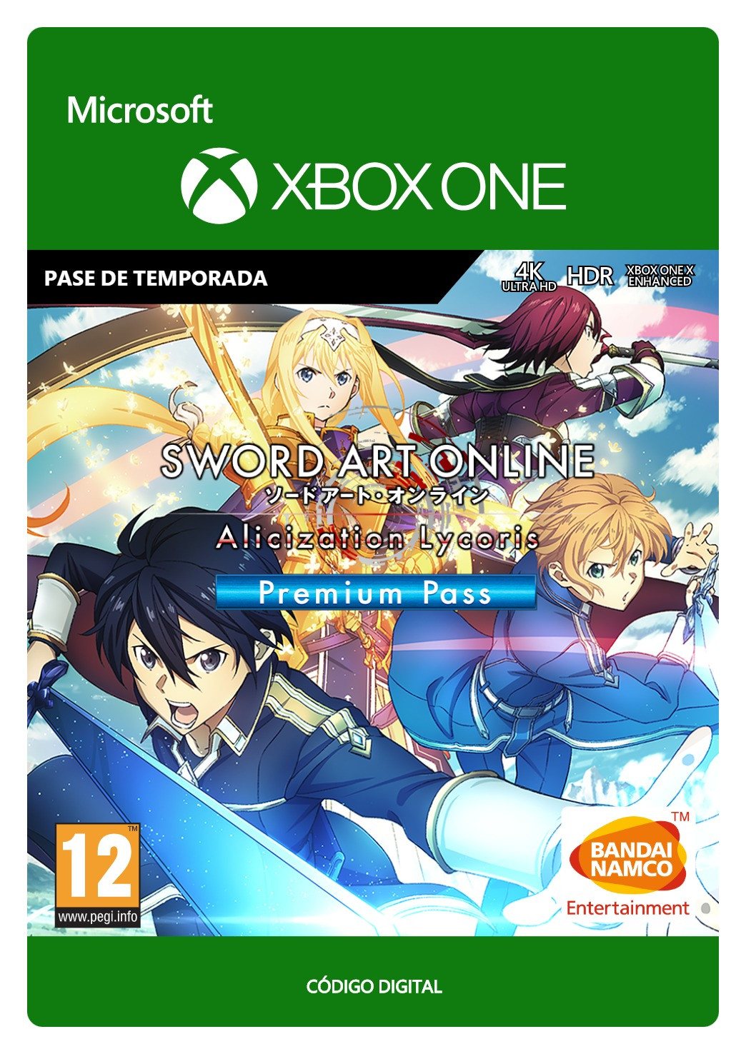 SWORD ART ONLINE Alicization Lycoris Premium Pass