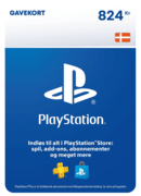 PlayStation Store Card 824 DKK - DK