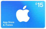 &pound;15 App Store & iTunes Gift Card