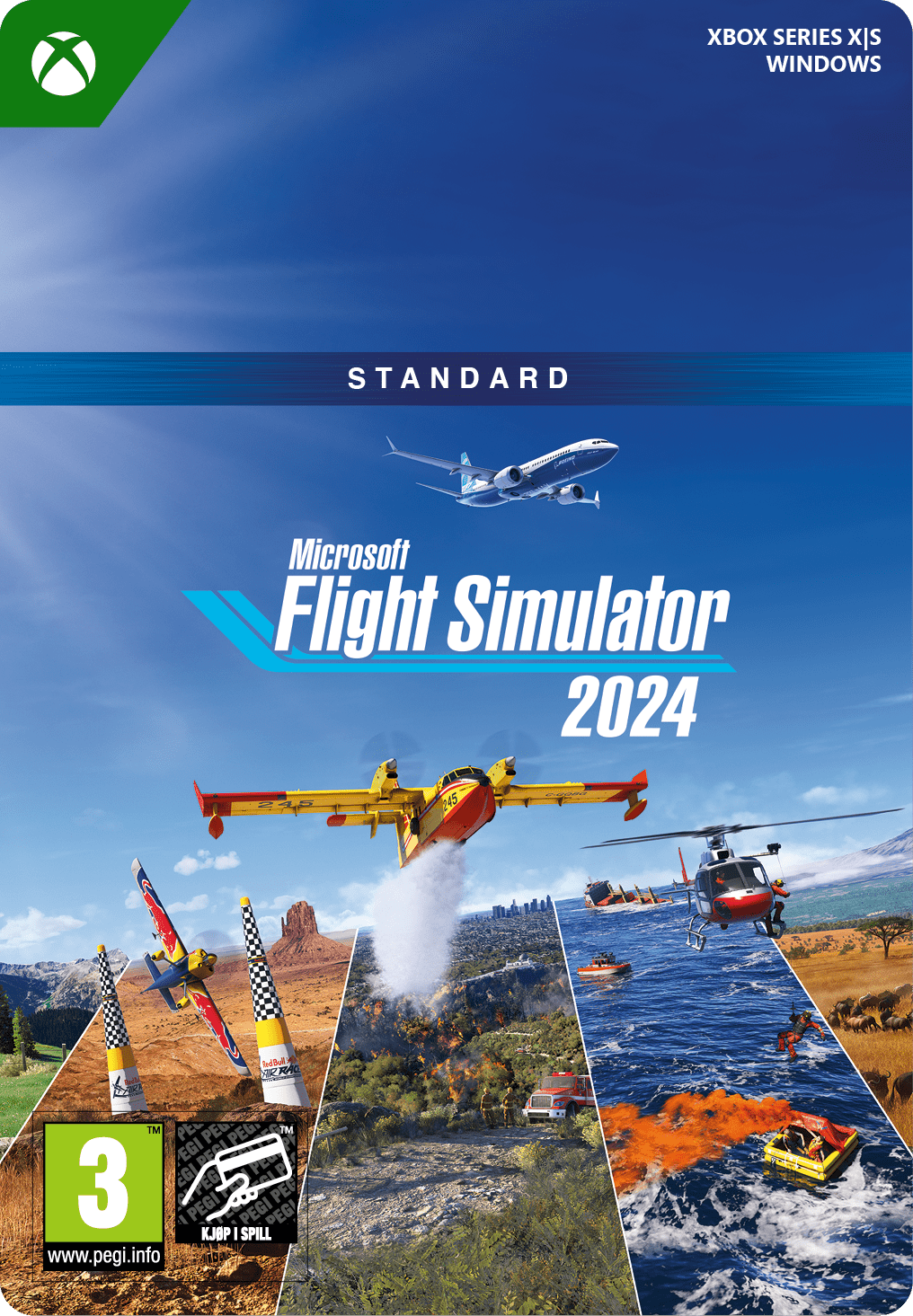 Microsoft Flight Simulator 2024 Standard Utgave