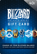 Blizzard Gift Card £40 - GB
