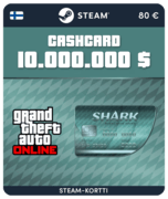 Megalodon Shark Card GTA Online (Steam-presentkort) - FI