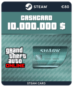 Megalodon Shark Card GTA Online (Steam Gift Card) - PT