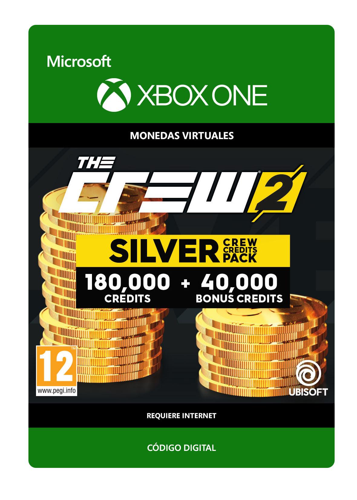 Paquete Plata de puntos de equipo de The Crew 2