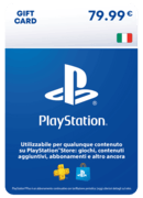 Carta PlayStation Store 79.90 CHF - IT