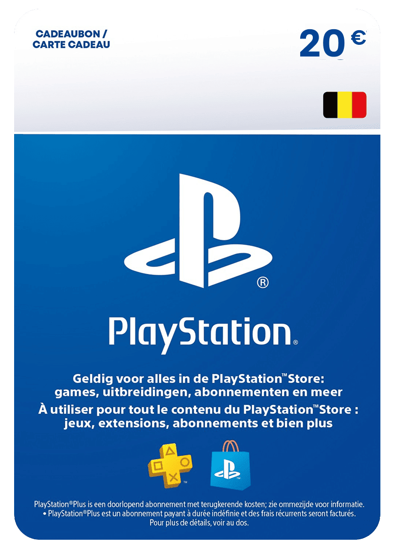 Carte PlayStation Store 20 euros
