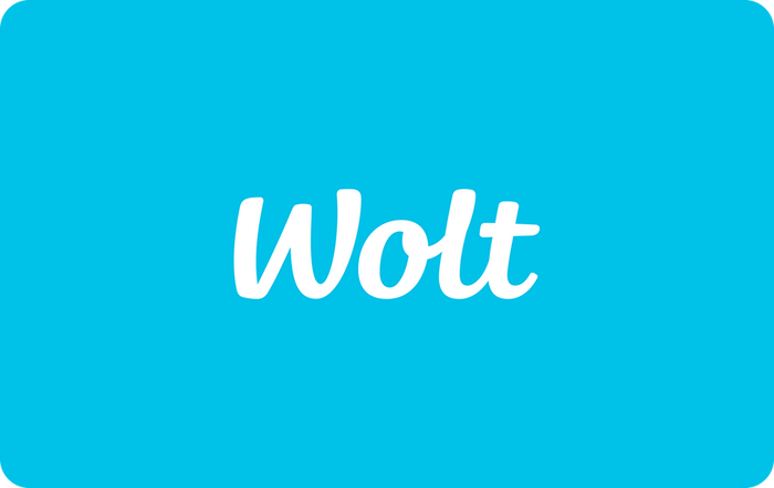 Variable Wolt E-Geschenkkarte