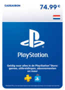 PlayStation Store Card €74,99 - NL