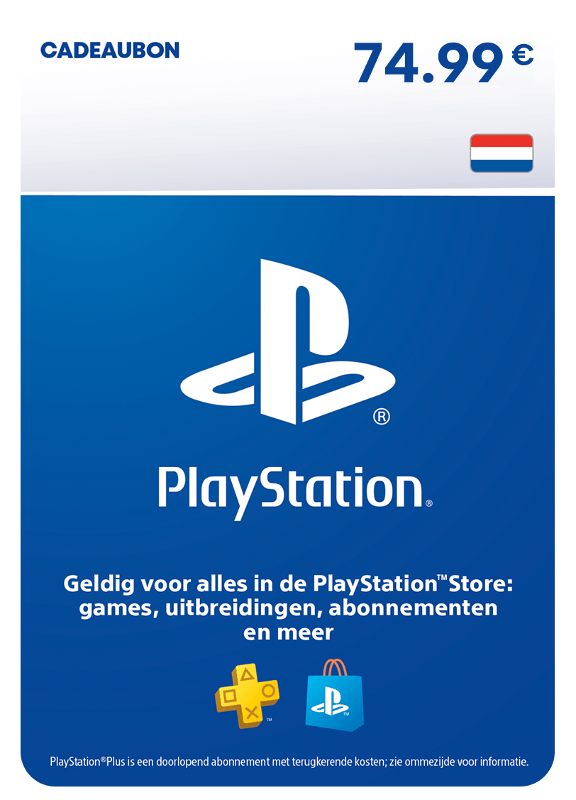 PlayStation Kaart 74,99 euro