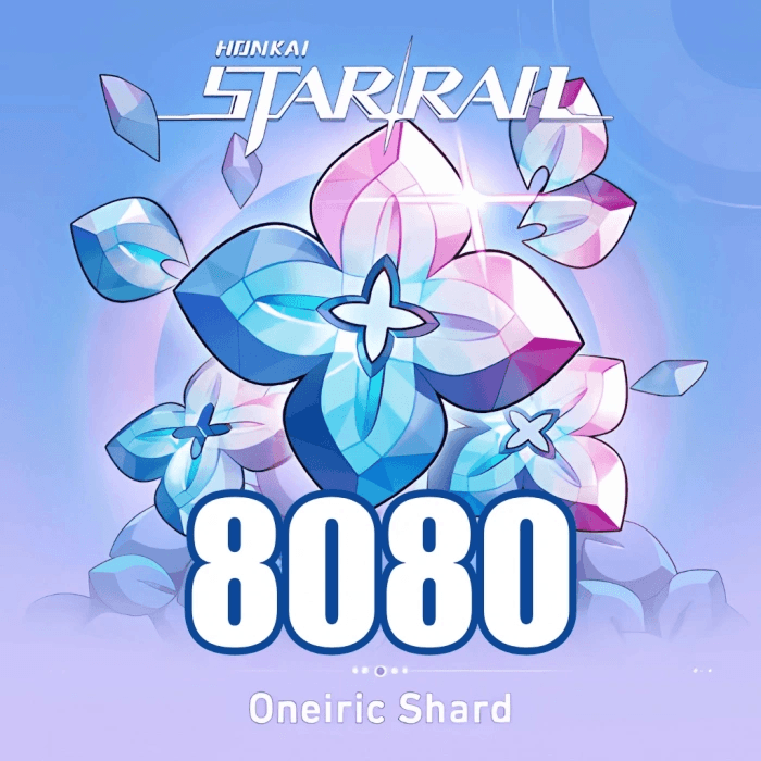 Honkai: Star Rail 6480 + 1600 Oneiric Shards