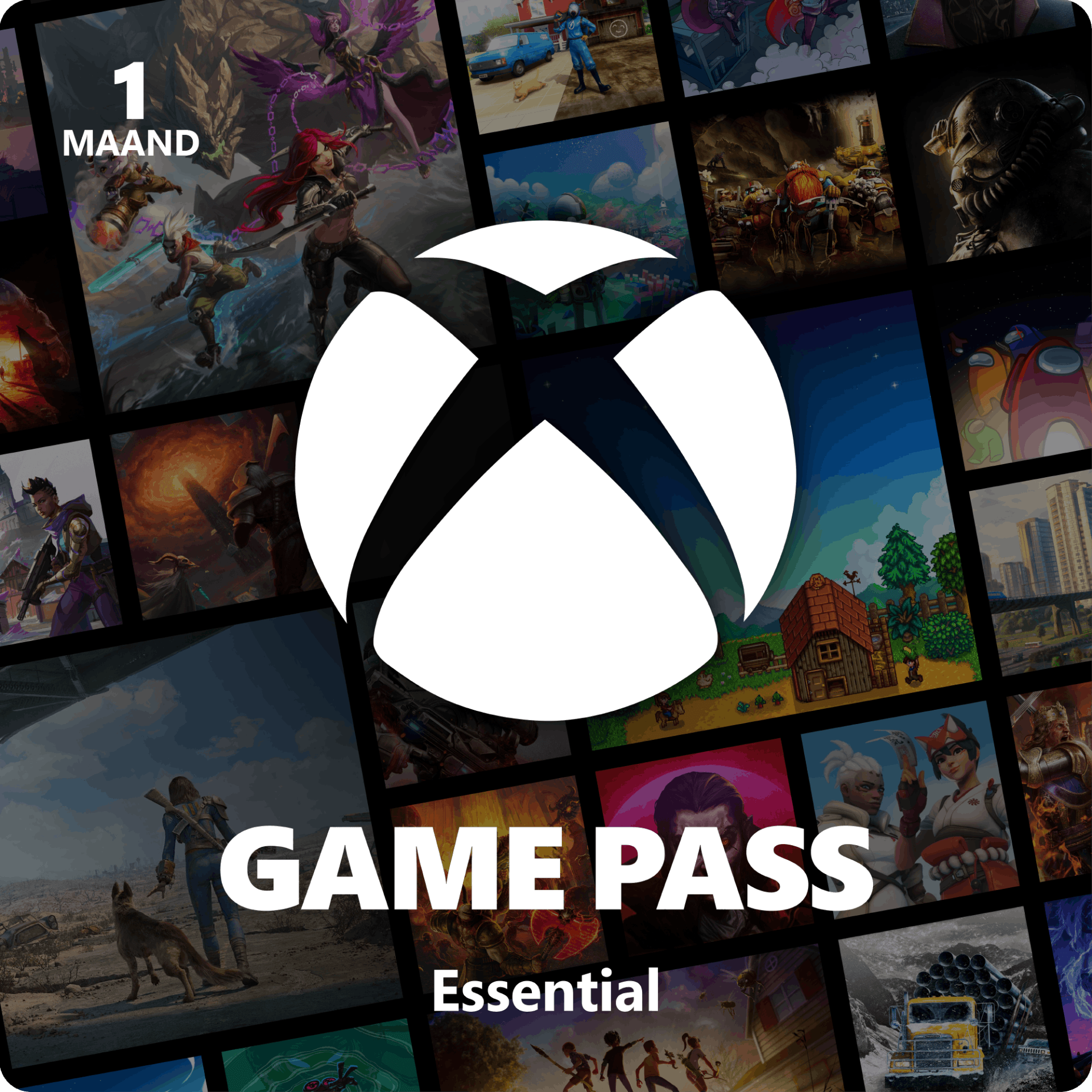 Xbox Game Pass Essential 1 maanden
