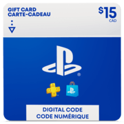 Carte PlayStation Store $15 - CA