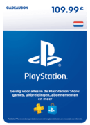 PlayStation Store Card 109.99 Euros - NL