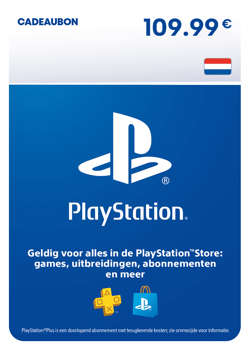 PlayStation Store Kaart 109.99 Euros