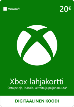 Xbox-lahjakortti 20€