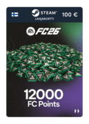 12.000 EA FC 26 Points (Steam-presentkort) - FI