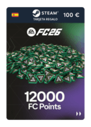 12000 puntos EA FC 26 (tarjeta regalo Steam) - ES