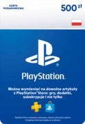 Playstation Store karta podarunkowa 500 zł