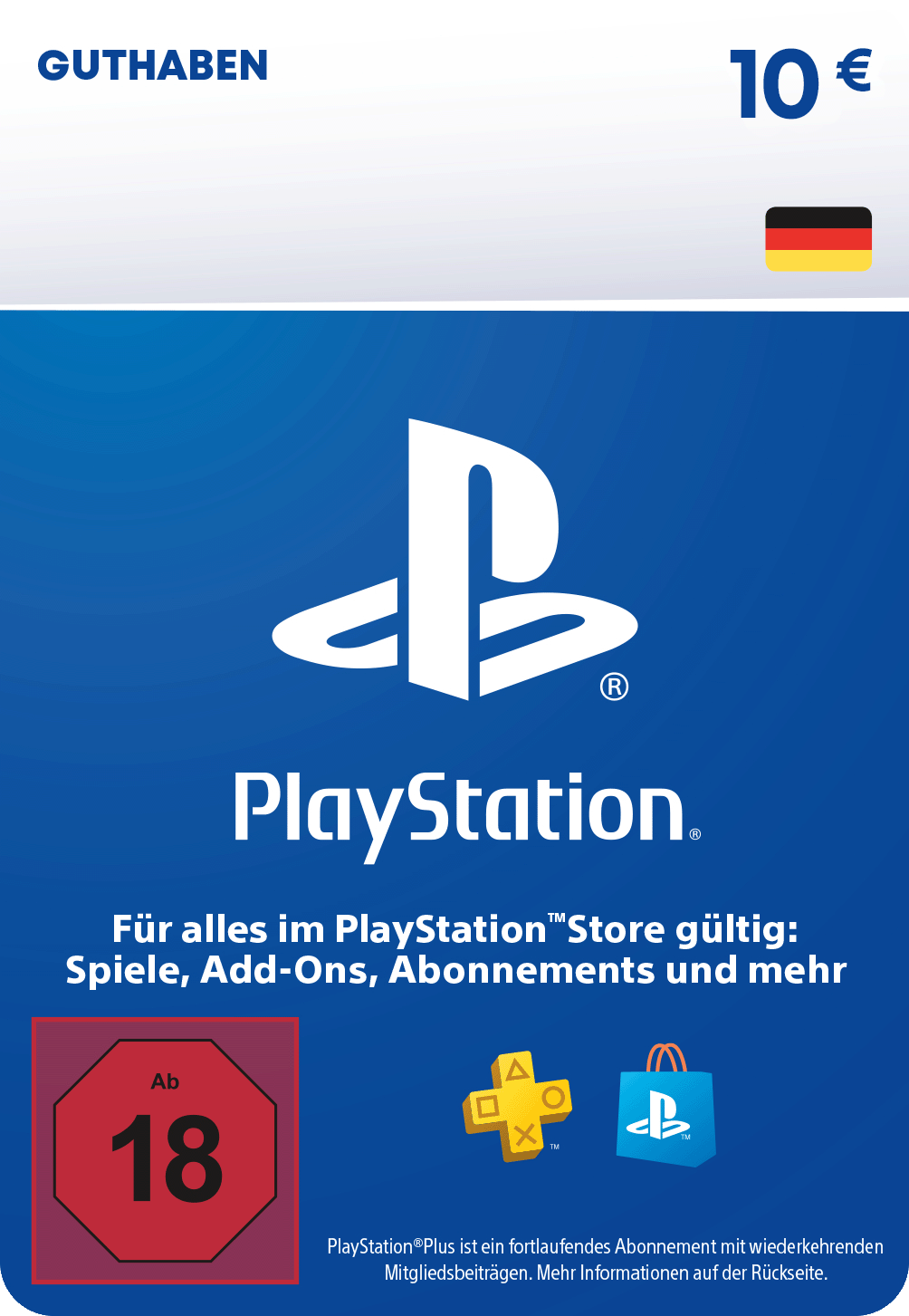 PSN Karte 10 €