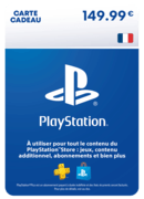 Carte PlayStation 149.99 € - FR