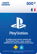 PlayStation Store Card 500€ - FR