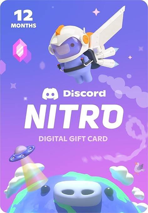 Discord Nitro 12 Meses