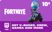 Epic Games Fortnite V-Bucks 10€ Gift Card - ES