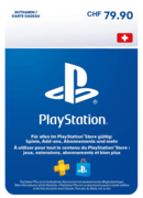PlayStation Store Card 79.90 CHF - CH